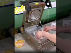 دستگاه بسته بندی سینی گرد