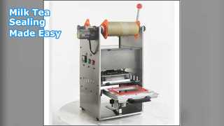 دستگاه مهر و موم چای شیر قالب فولادی ضد زنگ