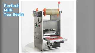 مهر و موم چای شیر: بسته بندی سریع و ایمن