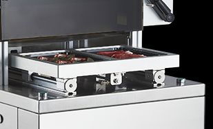 Fully Automatic Vacuum Skin MAP Packaging Sealing Machine DQ330VSL with Food Grade 304 Stainless Steel