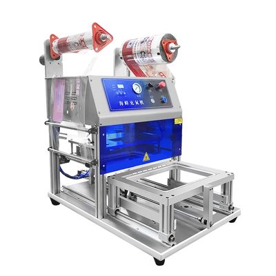 Fully Automatic Tray Sealer with Food Grade Stainless Steel and 6061 Anodized Aluminum Mold for Modified Atmosphere Packaging