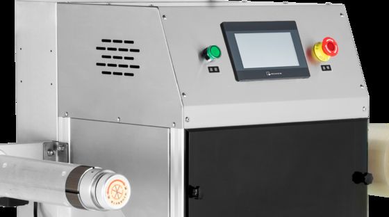 Commercial Automatic Tray Sealer DQ320L-E with Food Grade 304 Stainless Steel and 6061 Anodized Aluminum Mold for Modified Atmosphere Packaging