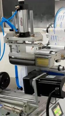 Semi-automatic Multi - Function Rolling Labeling Machine CH-616A for Plastic Boxes and Conical Bottles and Glasses