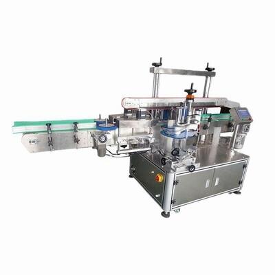 Fully automatic double-sided labeling machine CH-902 for laundry detergent, shampoo, front and back labels, square bottles, mineral water, double-sided labeling machine