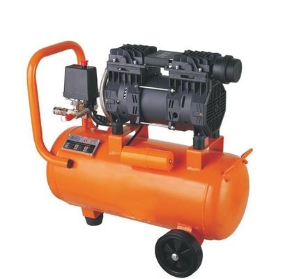 10 bar Oil Free Piston Compressor 50l Silent Orange 67mm 43KGS