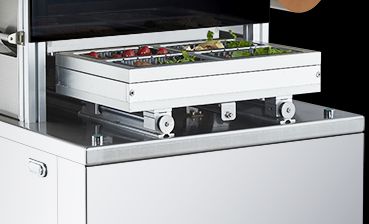 Automatic Tray Sealer with Modified Atmosphere Packaging Food Grade 304 Stainless Steel and 6061 Anodized Aluminum Mold