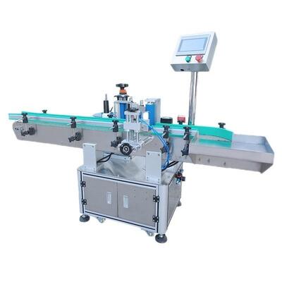Fully automatic vertical positioning round bottle labeling machine CH-302 wine bottle glass bottle taper bottle adhesive labeling machine
