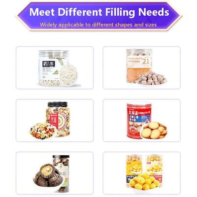 Highly Productive Fully Automatic Granule Chips Combination Weigher Filling Machine CH-GGGZ Manufacturer's Professional Sale for Cans